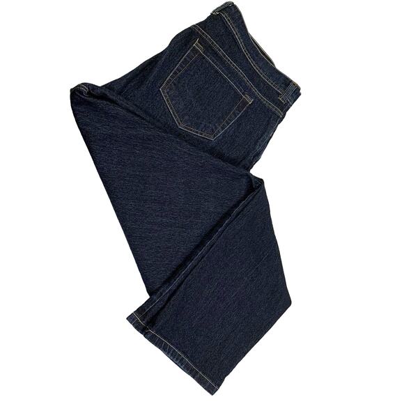 Gloria Vanderbilt Jeans Womens Plus Size 18 Dark Wash Denim Straight Mom Hi Rise - Picture 9 of 9